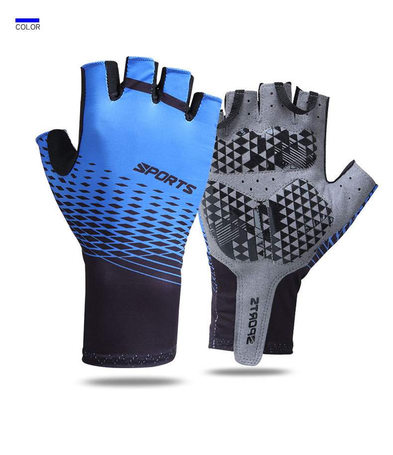 2021 New Summer Cycling Gloves Men's and Women's Half Finger Bicycle Gloves Breathable Anti-Skid Shock Absorption Sports Gloves 2021 New Summer Cycling Gloves Men's and Women's Half Finger Bicycle Gloves Breathable Anti-Skid Shock Absorption Sports Gloves