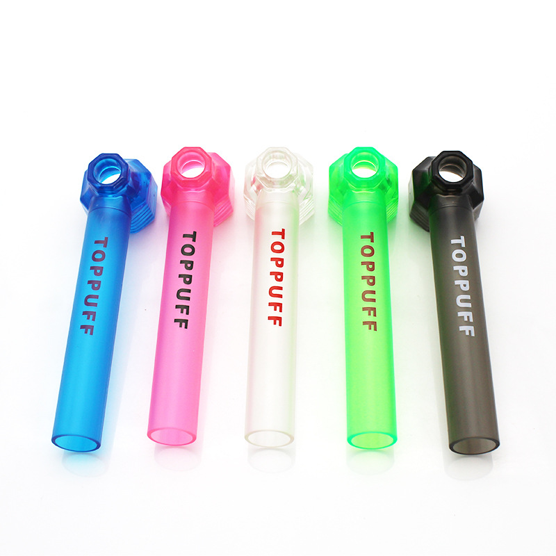 Factory Direct Sales Manual Smoke Generator Single Tube Plastic Cigarette Stuffer 8mm with Empty Pipe Cigarette Rolling Machine in Stock Wholesale