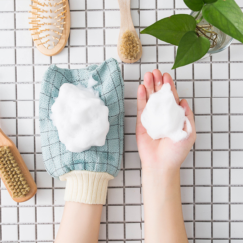2615 Magic Rub-Free Bath Towel Thick Bath Gloves Strong Back Rub Towel Rubbing Mud Bath Towel