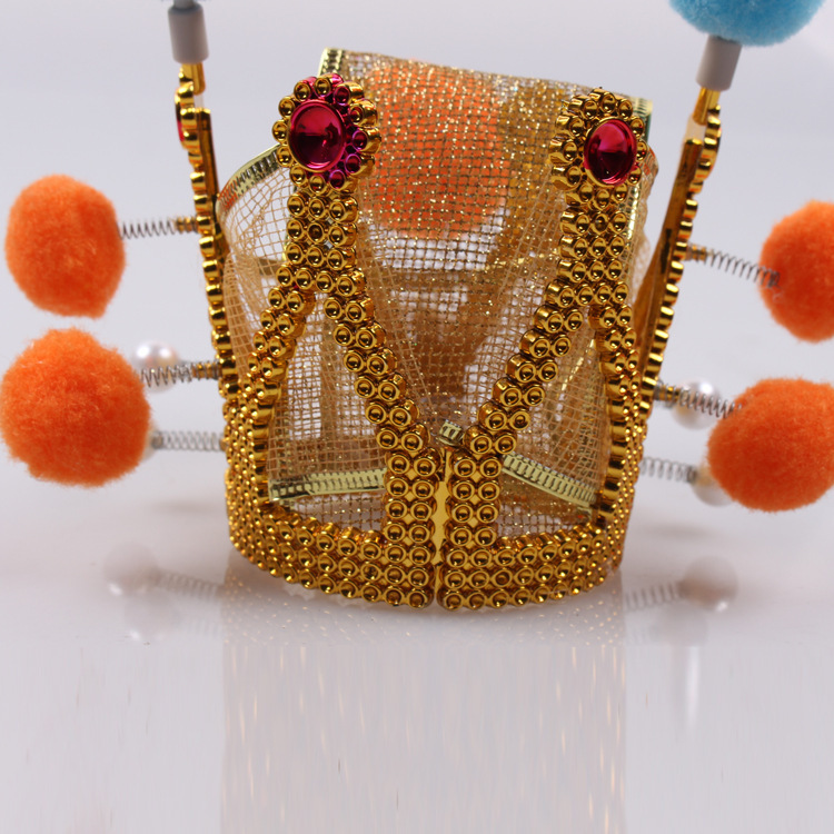 Luminous Wukong Hat Crown Number One Scholar's Hat Purple Gold Crown New Sun Wukong Hat Tourist Scenic Spot Stall Hot Sale