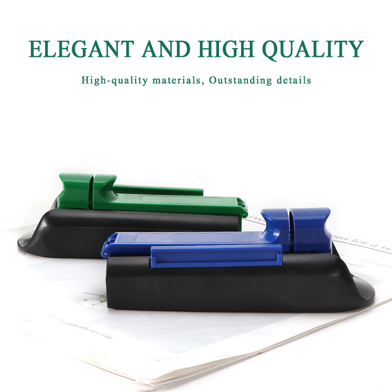 DHL Smoking Set Manual 8mm Smoke Generator Hand Roll Single Tube Plastic Wide Bottom Cigarette Rolling Machine Portable Easy to Operate Cigarette Making Machine