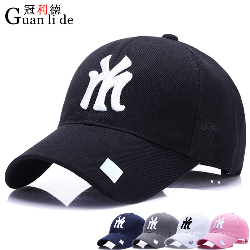 Men and Women Outdoor Korean Style Baseball Cap Autumn and Winter Sun Protection Alphabet Peaked Cap Couple Casual Hat