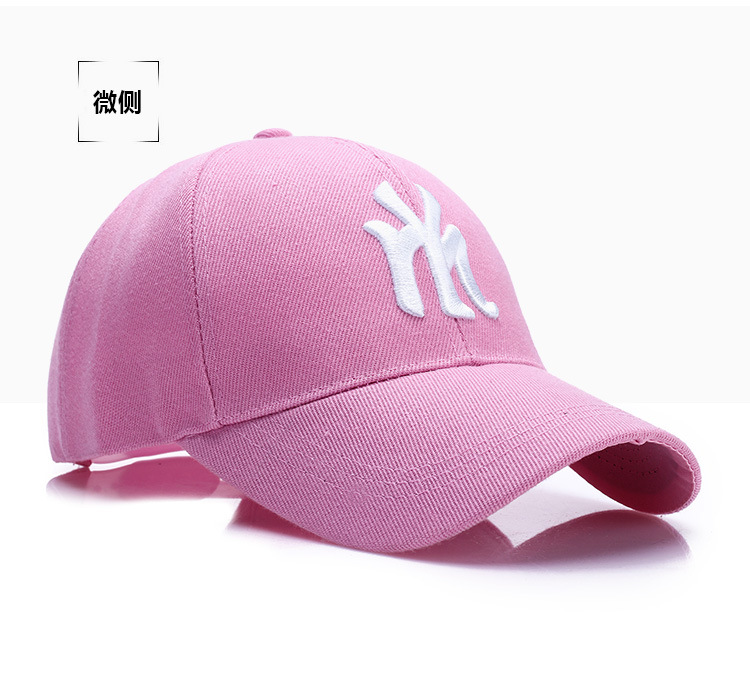 Men and Women Outdoor Korean Style Baseball Cap Autumn and Winter Sun Protection Alphabet Peaked Cap Couple Casual Hat