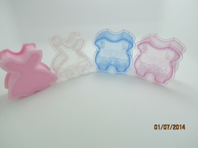 Gift Box Plastic Box Candy Box Electroplating Transparent Small Box