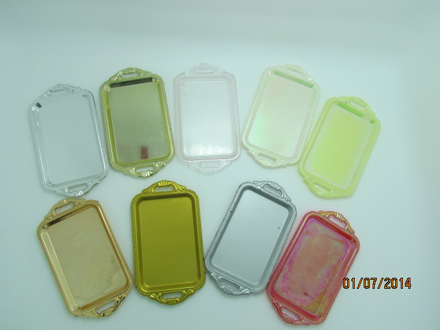 Gift Box Plastic Box Candy Box Electroplating Transparent Small Box