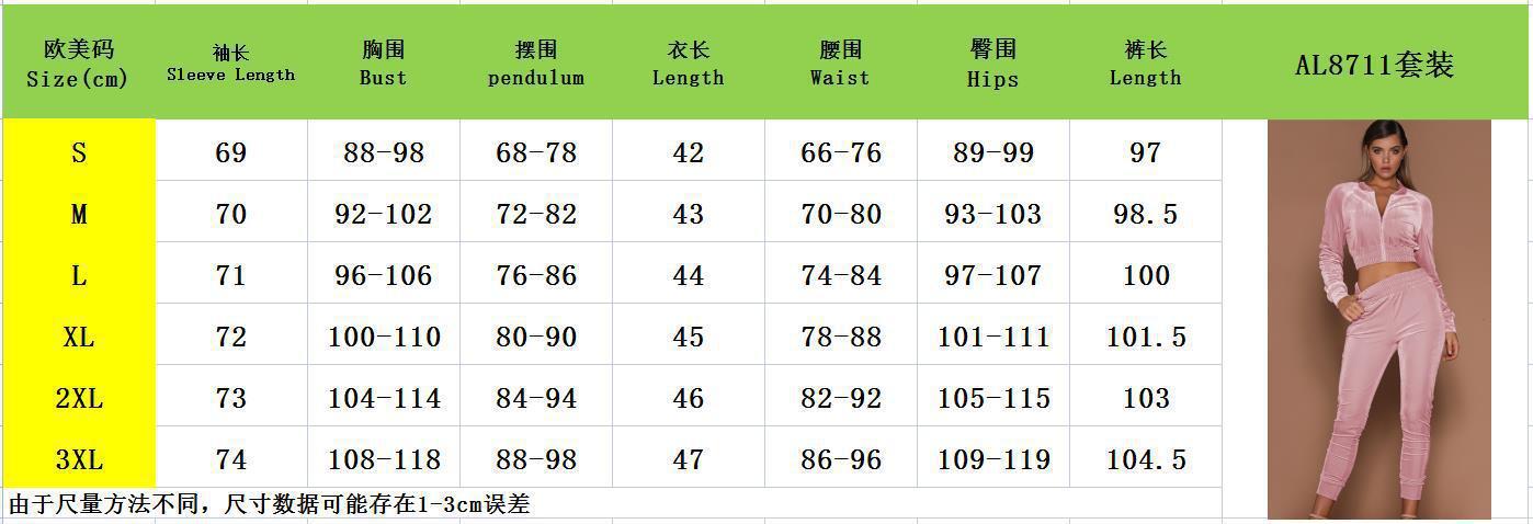 2021 Swan Suede Suit Women's European and American Autumn and Winter Solid Color Zipper Sweater Ankle-Tied Sports Trousers Two-Piece Suit Women's