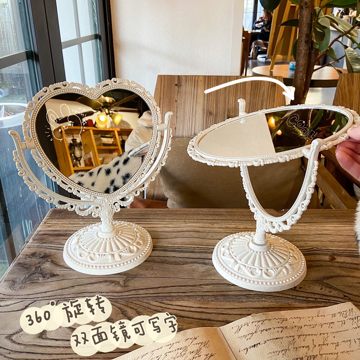 Yilan Chinese Style Acrylic Antique Style Plate Holder Student Writing Pad Plate Holder Retro Exam Paper Clip Folder