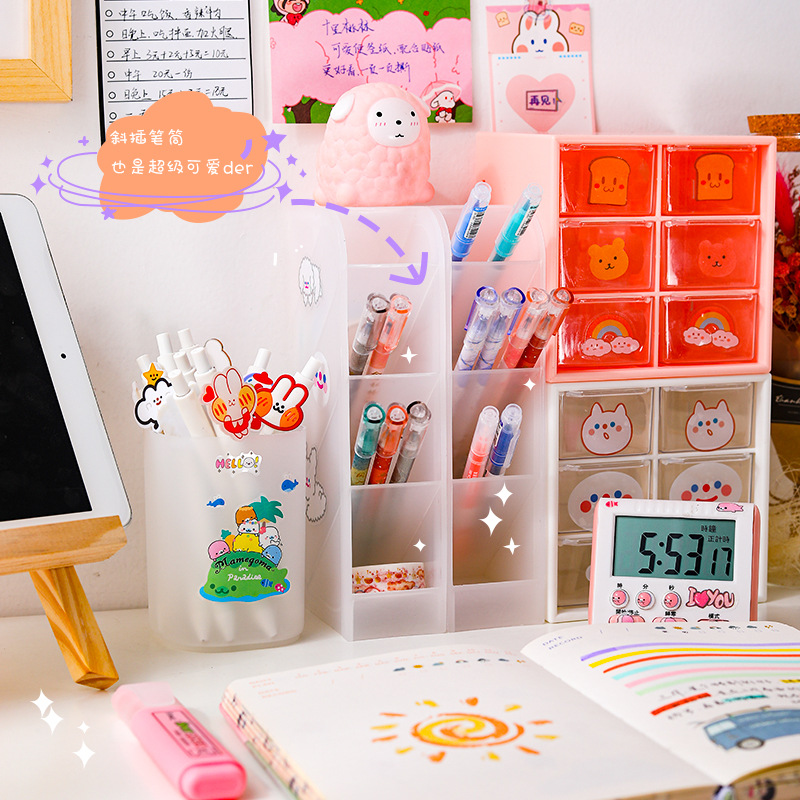 Yilan Chinese Style Acrylic Antique Style Plate Holder Student Writing Pad Plate Holder Retro Exam Paper Clip Folder