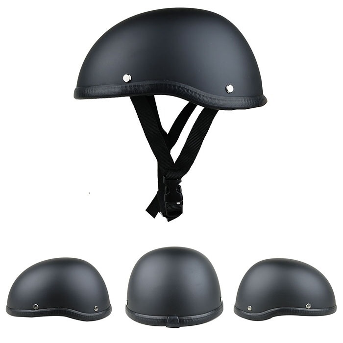 Wholesale Summer Half Helmet Harley Style Biker Melon Skin Spoon Helmet Electric Bicycle Helmet