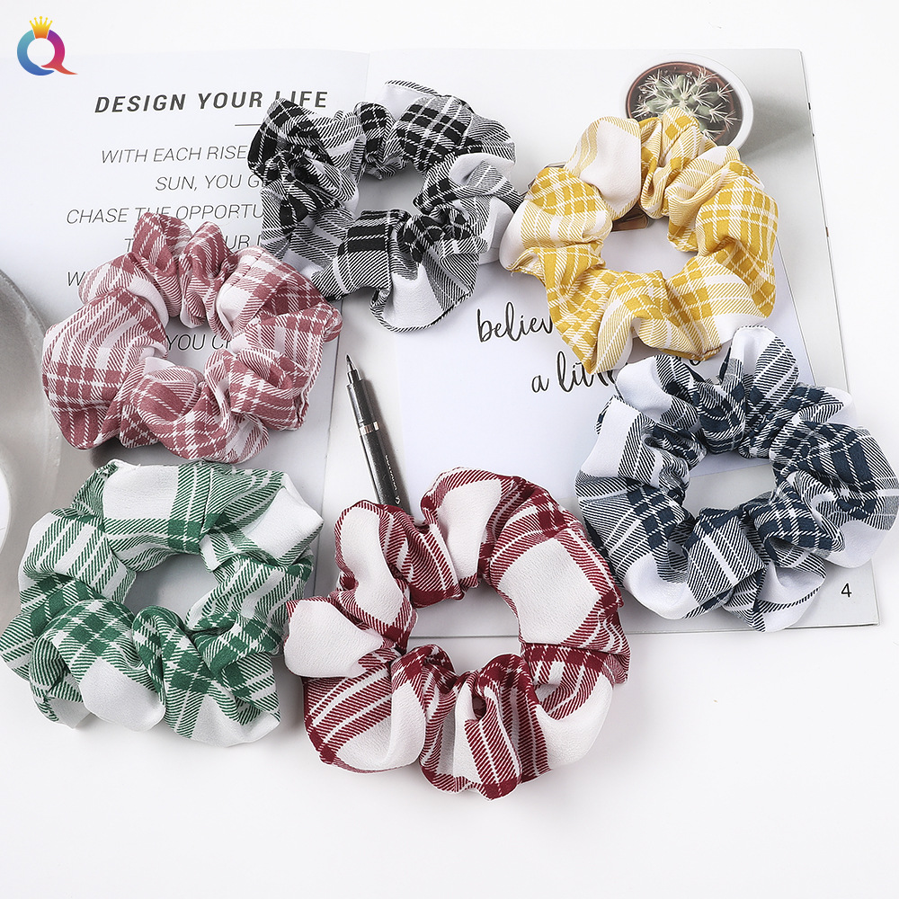 Striped Dot Polka Dot Houndstooth Large Intestine Hair Band Fabric Headdress Flower Hair Accessories Whole C178 Striped Dot Polka Dot Houndstooth Large Intestine Hair Band Fabric Headdress Flower Hair Accessories Whole C178
