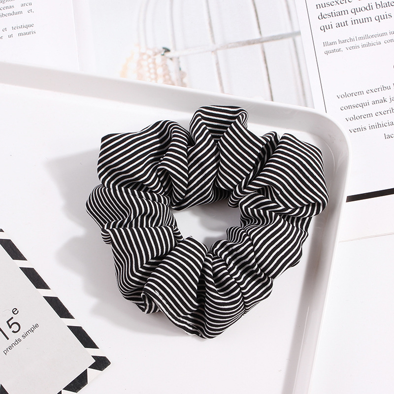 Striped Dot Polka Dot Houndstooth Large Intestine Hair Band Fabric Headdress Flower Hair Accessories Whole C178 Striped Dot Polka Dot Houndstooth Large Intestine Hair Band Fabric Headdress Flower Hair Accessories Whole C178