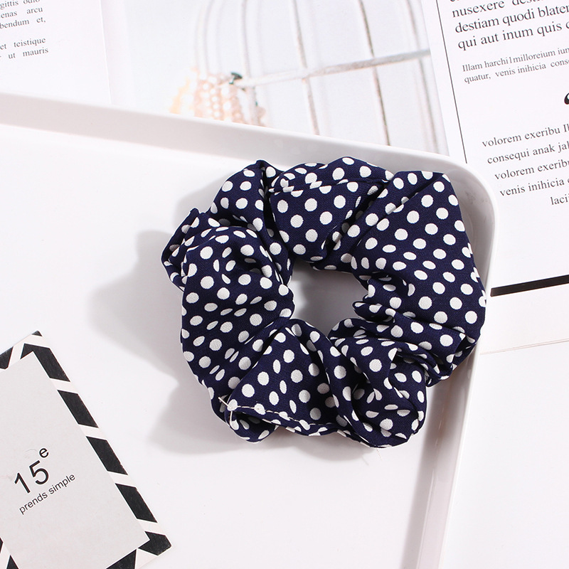 Striped Dot Polka Dot Houndstooth Large Intestine Hair Band Fabric Headdress Flower Hair Accessories Whole C178 Striped Dot Polka Dot Houndstooth Large Intestine Hair Band Fabric Headdress Flower Hair Accessories Whole C178