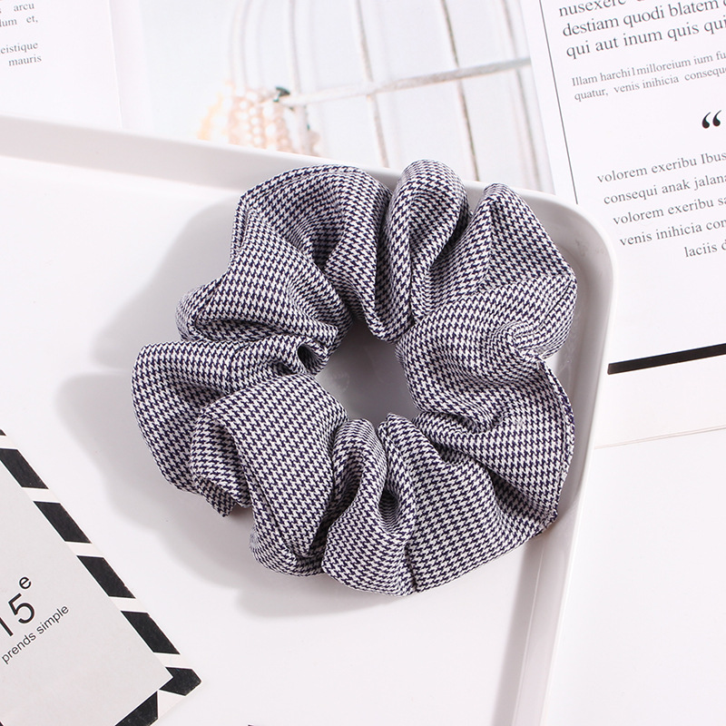 Striped Dot Polka Dot Houndstooth Large Intestine Hair Band Fabric Headdress Flower Hair Accessories Whole C178 Striped Dot Polka Dot Houndstooth Large Intestine Hair Band Fabric Headdress Flower Hair Accessories Whole C178