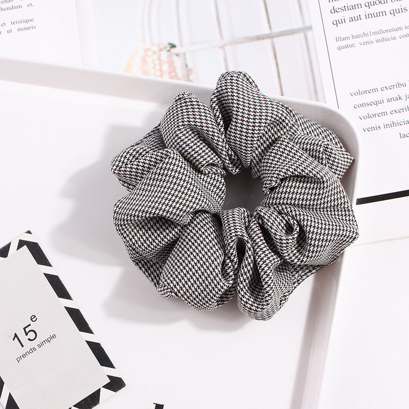 Striped Dot Polka Dot Houndstooth Large Intestine Hair Band Fabric Headdress Flower Hair Accessories Whole C178 Striped Dot Polka Dot Houndstooth Large Intestine Hair Band Fabric Headdress Flower Hair Accessories Whole C178