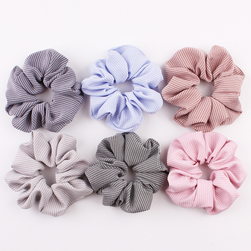 Striped Dot Polka Dot Houndstooth Large Intestine Hair Band Fabric Headdress Flower Hair Accessories Whole C178 Striped Dot Polka Dot Houndstooth Large Intestine Hair Band Fabric Headdress Flower Hair Accessories Whole C178