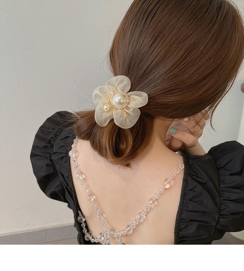 Headdress Organza SUNFLOWER Hair Band Girls Hair Band Hair Accessories Hair Ring Pearl Hair Rope Flower accessories Headdress Organza SUNFLOWER Hair Band Girls Hair Band Hair Accessories Hair Ring Pearl Hair Rope Flower accessories