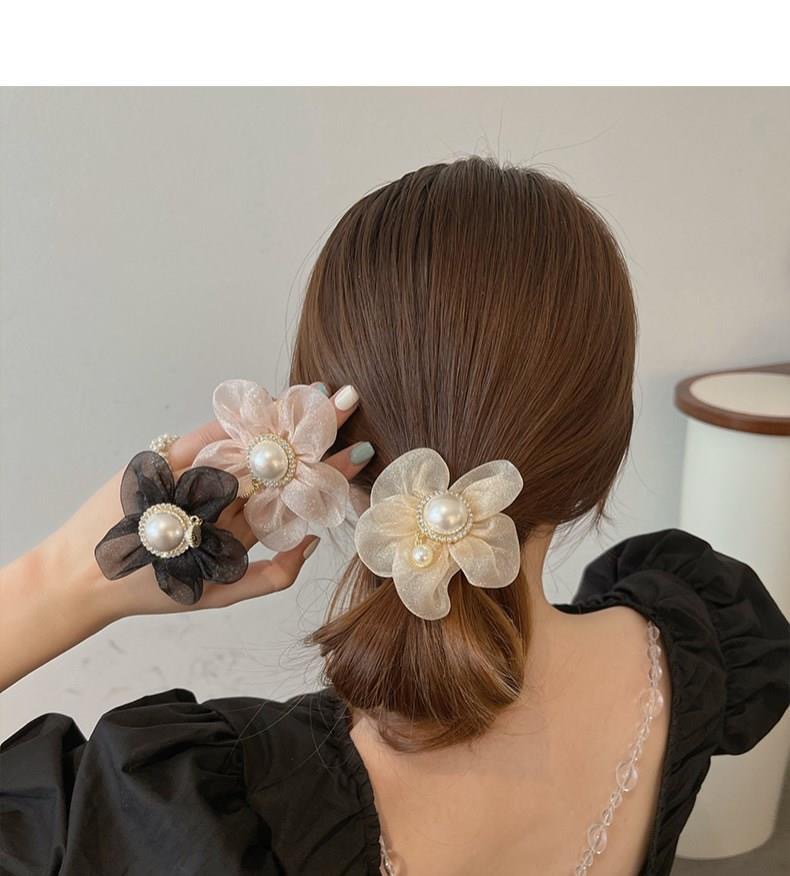 Headdress Organza SUNFLOWER Hair Band Girls Hair Band Hair Accessories Hair Ring Pearl Hair Rope Flower accessories Headdress Organza SUNFLOWER Hair Band Girls Hair Band Hair Accessories Hair Ring Pearl Hair Rope Flower accessories