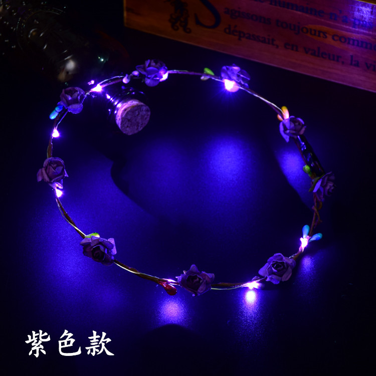 KoreanStyle Rattan Strip Headdress Flower Tourist Attractions Hot Selling Hair Accessories Headband Night Market Batch KoreanStyle Rattan Strip Headdress Flower Tourist Attractions Hot Selling Hair Accessories Headband Night Market Batch