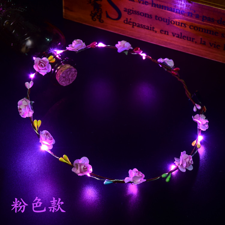 KoreanStyle Rattan Strip Headdress Flower Tourist Attractions Hot Selling Hair Accessories Headband Night Market Batch KoreanStyle Rattan Strip Headdress Flower Tourist Attractions Hot Selling Hair Accessories Headband Night Market Batch