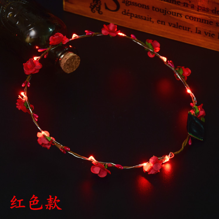 KoreanStyle Rattan Strip Headdress Flower Tourist Attractions Hot Selling Hair Accessories Headband Night Market Batch KoreanStyle Rattan Strip Headdress Flower Tourist Attractions Hot Selling Hair Accessories Headband Night Market Batch