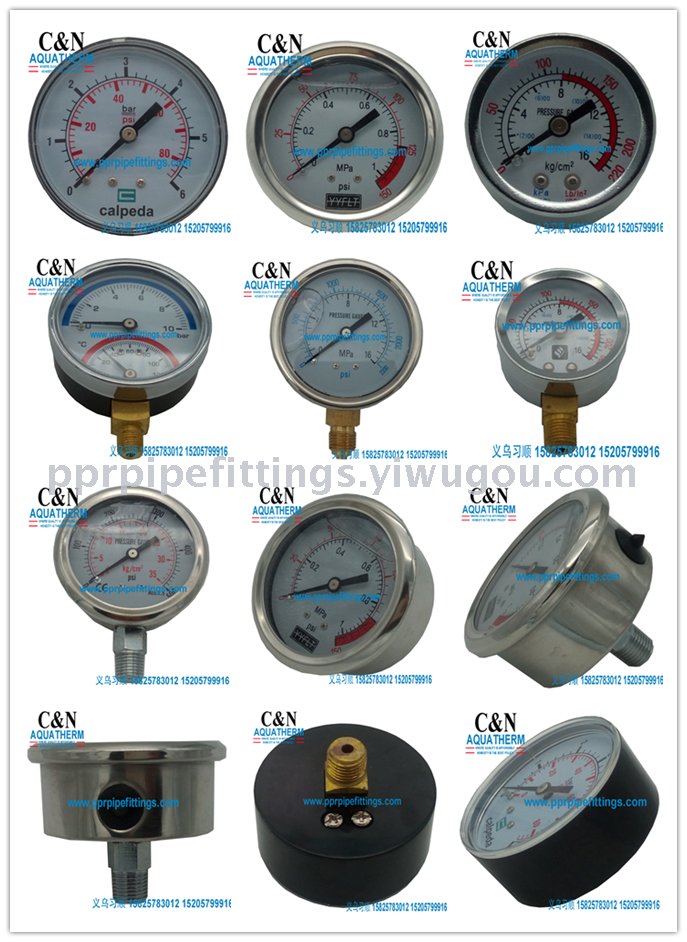 Seismic pressure gauge hydraulic hydraulic pressure barometer