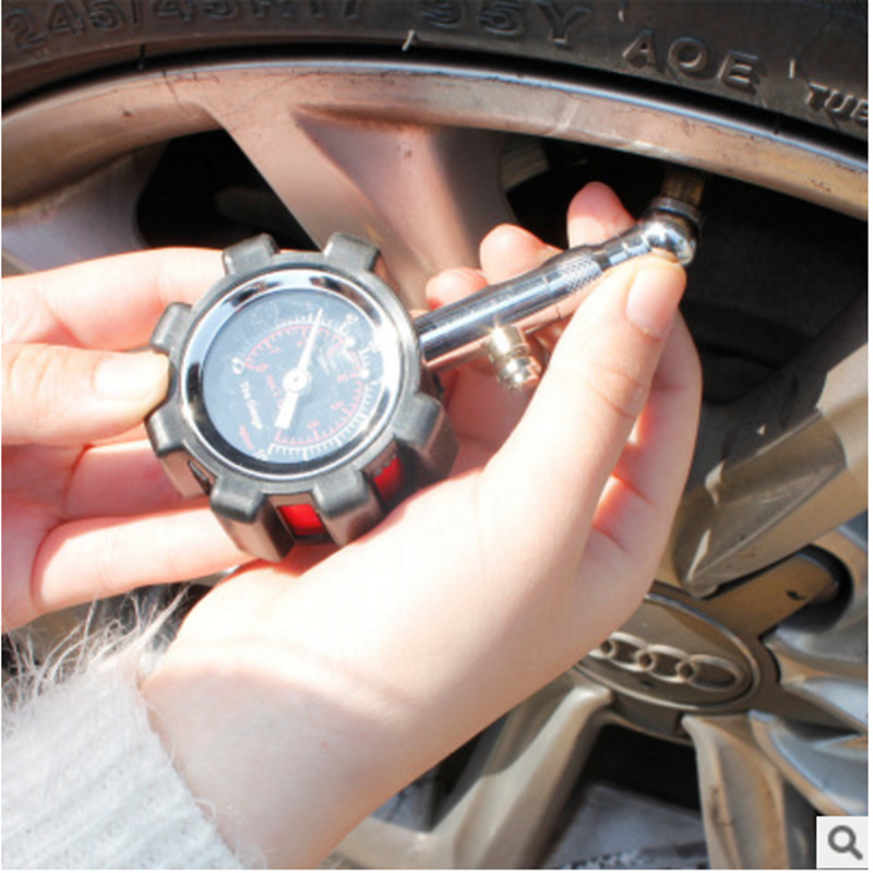 Pressure Gauge of Automobile Boxed Tire Pressure Gauge Tire Pressure Gauge Digital Tire Pressure Monitoring Instrument