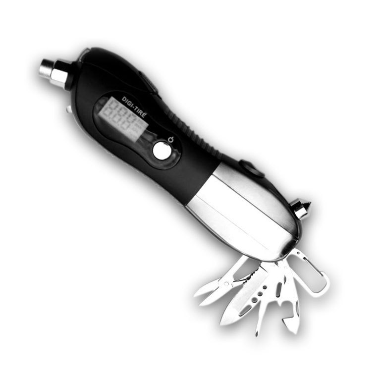 New factory direct sales of the third generation of multifunctional saber digital tire pressure gauge tire pressure gauge