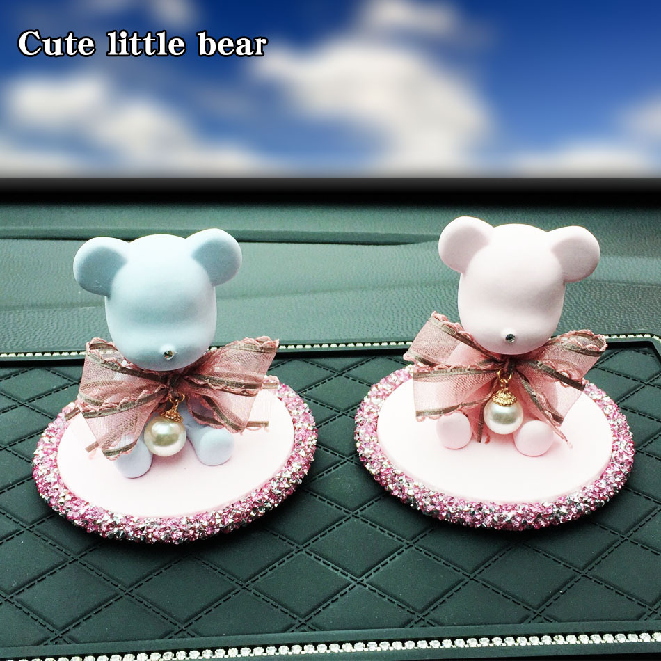 Plaster bear fragrance car set up a express cartoon bear car perfume interior