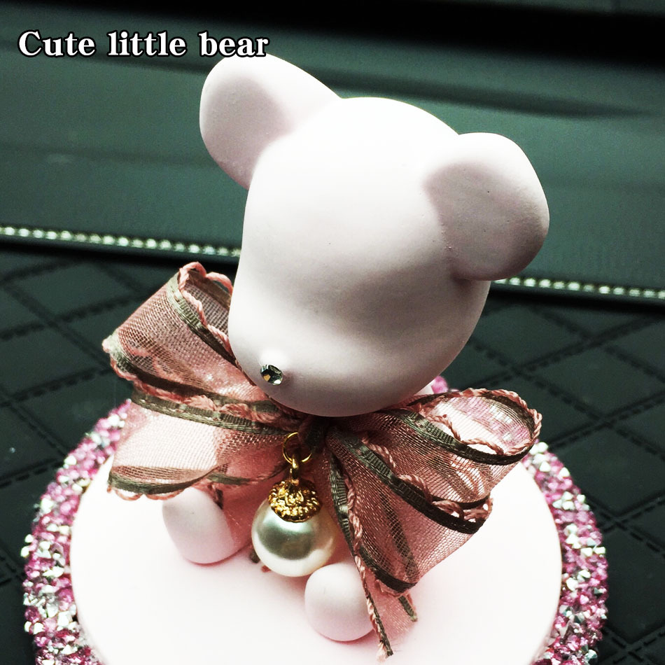 Plaster bear fragrance car set up a express cartoon bear car perfume interior
