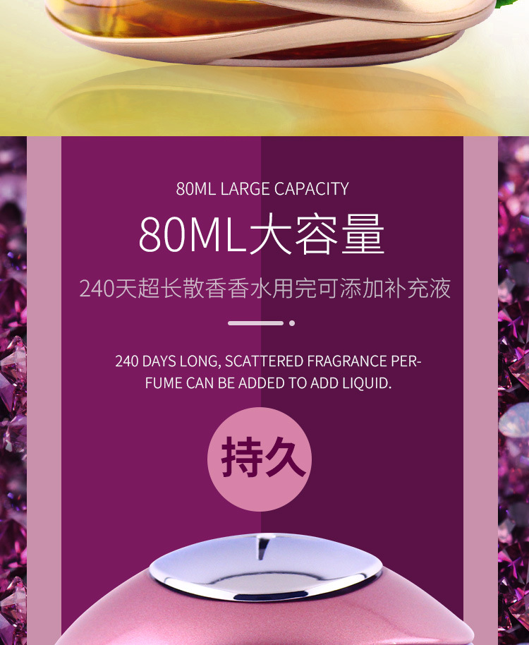 Tiktok Seating Car Perfume Car Accessories Ornament Decoration Long-Lasting Light Perfume Men's and Women's High-End Aromatherapy Car Supplies