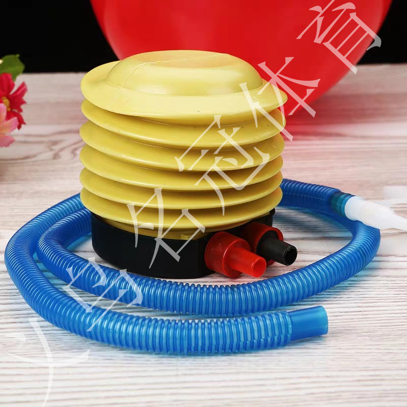 Balloon pump inflating tool hand push foot step pump inflator