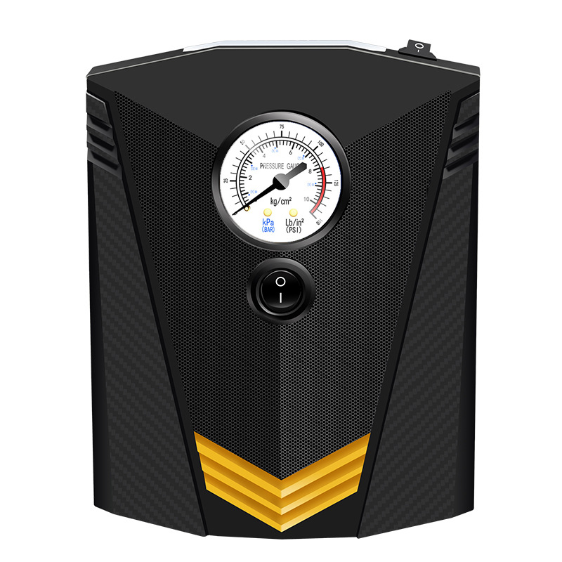 Vehicle Air Pump Car Air Pump Number Display 12V Portable Tire Inflator Automatic Stop Inflation