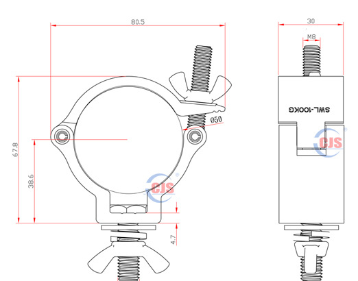 Stage Lamp Hook Light Hook German TUV Quality-Safety Certification Single Buckle Light Universal Light Hook