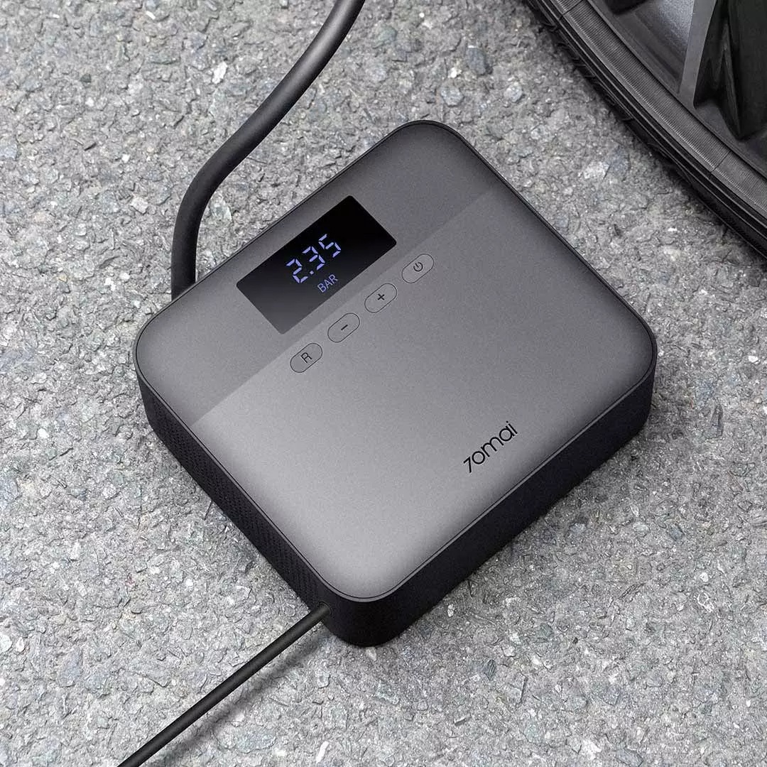 70 Mai Vehicle Air Pump Youth Edition Portable Car Tire Air Pump Car Electric Inflator Digital Display Intelligence