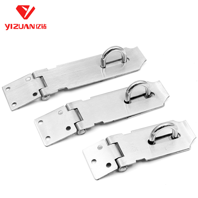 Wholesale Stainless Steel Lock Wooden Door Buckle Drawer Lock Brand Lock Row Hardware Accessories Door and Window Hardware Safety Bolt Door Latch