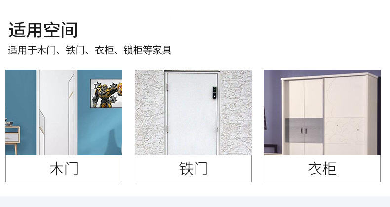 Wholesale Stainless Steel Lock Wooden Door Buckle Drawer Lock Brand Lock Row Hardware Accessories Door and Window Hardware Safety Bolt Door Latch