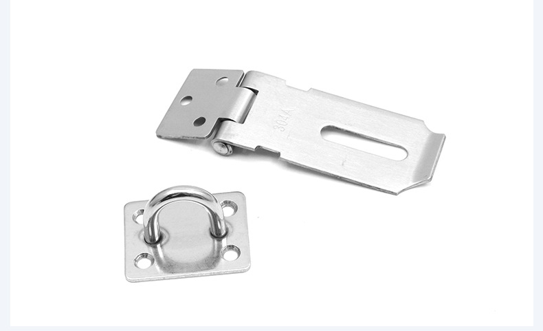 Wholesale Stainless Steel Lock Wooden Door Buckle Drawer Lock Brand Lock Row Hardware Accessories Door and Window Hardware Safety Bolt Door Latch