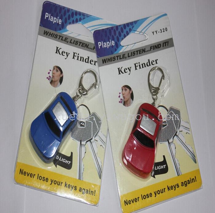 Looking key chain looking for cool sports car-type guards against losing whistles induction to find new wholesale Looking key chain looking for cool sports car-type guards against losing whistles induction to find new wholesale