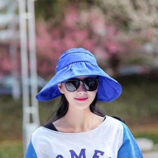 Summer outdoor sun shade hat Korean version of small fresh with raffia straw hat women Summer outdoor sun shade hat Korean version of small fresh with raffia straw hat women