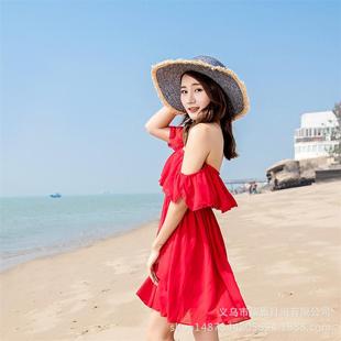 Summer outdoor sun shade hat Korean version of small fresh with raffia straw hat women Summer outdoor sun shade hat Korean version of small fresh with raffia straw hat women