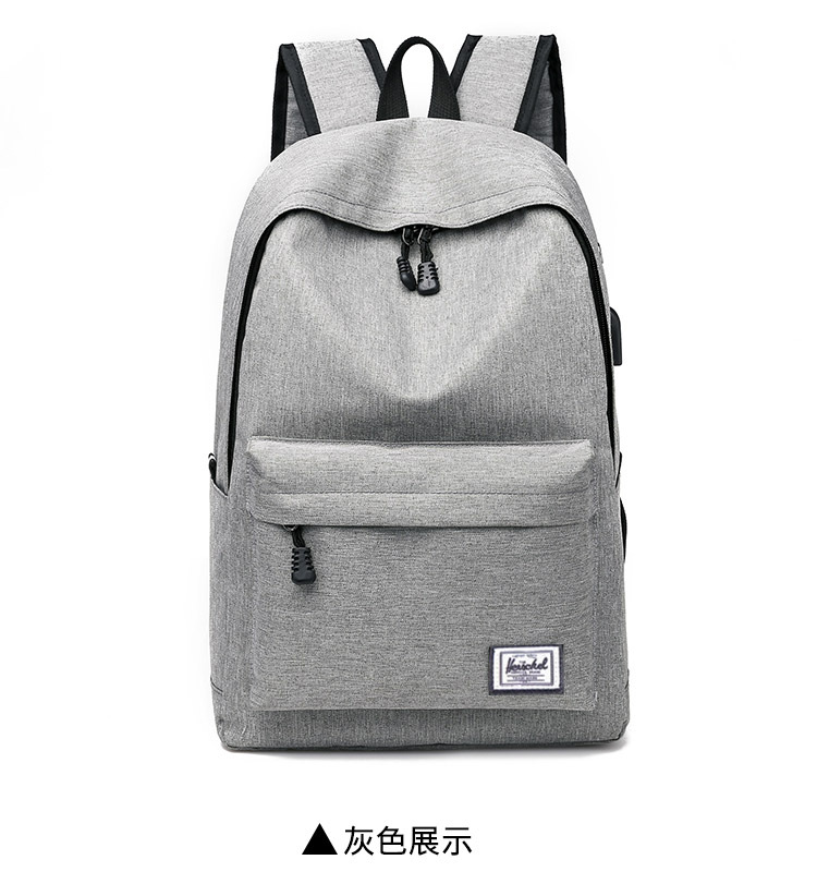 Backpack Men&#039;s Oxford Cloth Backpack USB Travel Backpack Large Capacity Student Backpack Support One Piece Dropshipping