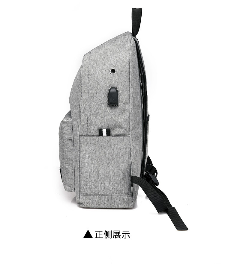 Backpack Men's Oxford Cloth Backpack USB Travel Backpack Large Capacity Student Backpack Support One Piece Dropshipping