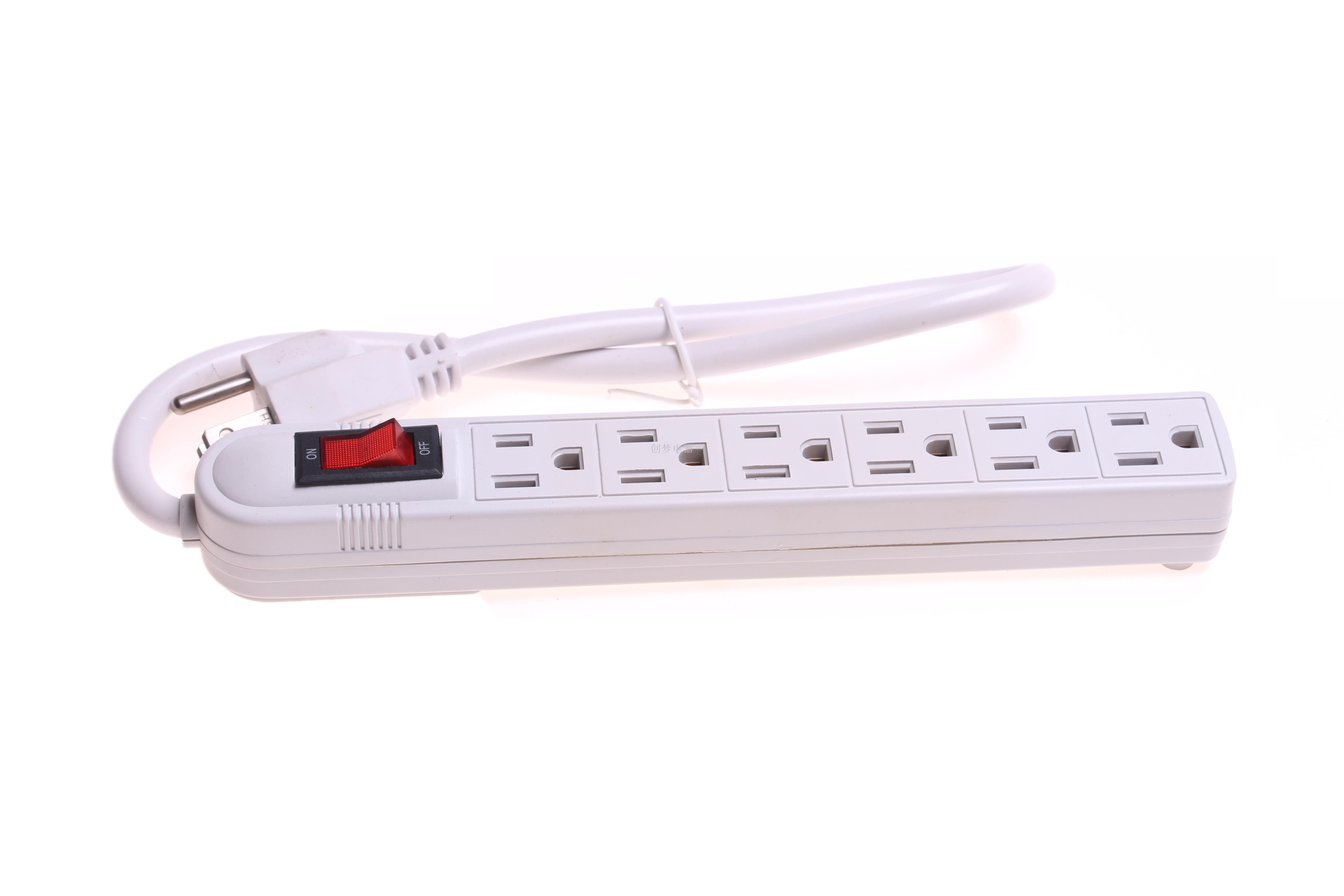 Wholesale American socket American gauge plug in terminal strip switch white - gray plugboard placement Wholesale American socket American gauge plug in terminal strip switch white - gray plugboard placement