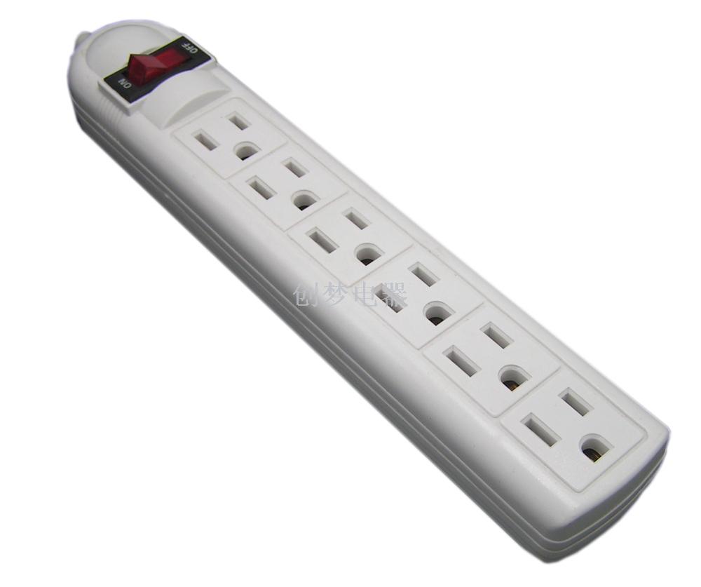 Wholesale American socket American gauge plug in terminal strip switch white - gray plugboard placement Wholesale American socket American gauge plug in terminal strip switch white - gray plugboard placement