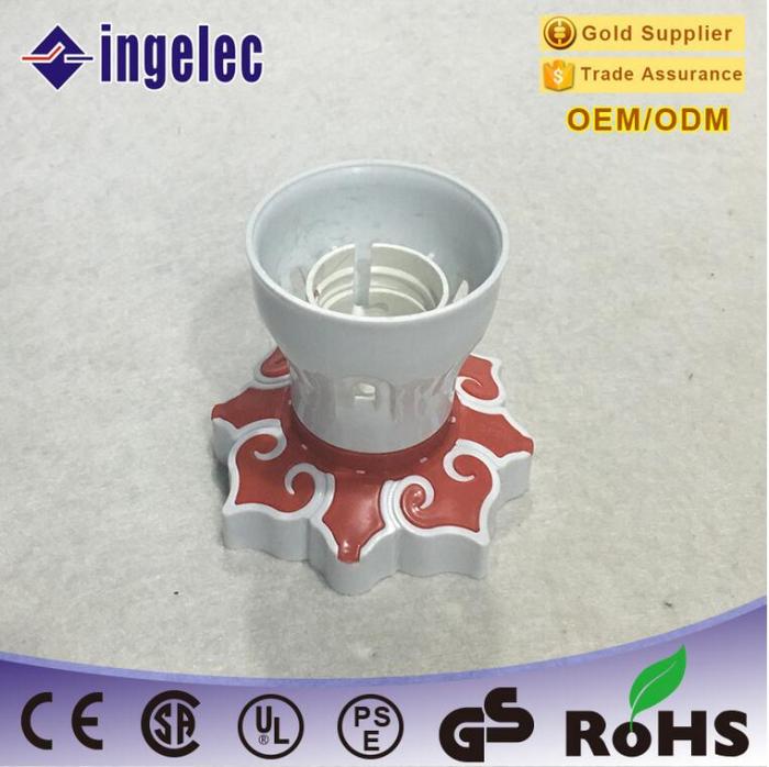 Carved E27 screw bakelite lamp holder to increase Terminal fire retardant Luo Kou lampholders Carved E27 screw bakelite lamp holder to increase Terminal fire retardant Luo Kou lampholders