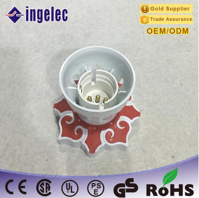 Carved E27 screw bakelite lamp holder to increase Terminal fire retardant Luo Kou lampholders Carved E27 screw bakelite lamp holder to increase Terminal fire retardant Luo Kou lampholders