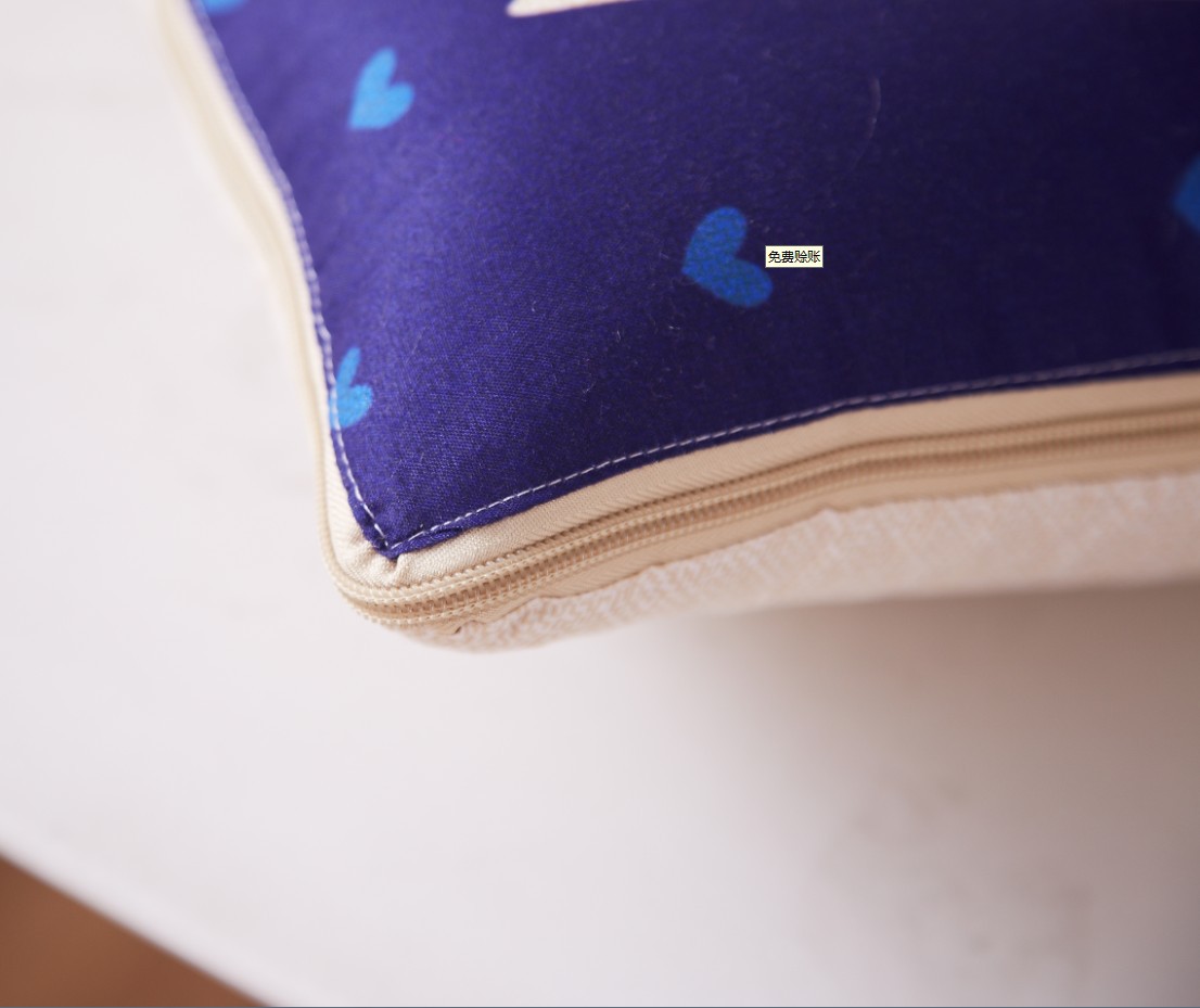 Cartoon Linen Style Pillow Blanket Multi-Functional Back Seat Cushion Quilt Office Linen Air Conditioning Customized Wholesale
