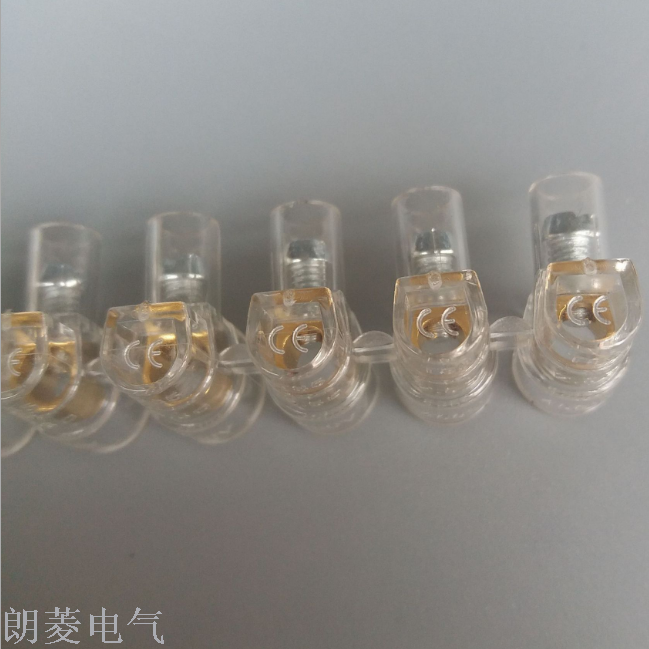 Italy B25-10P European Standard Wire Connector BH25 Terminal Block Wiring Range 2.5 Square Meters Environmentally Friendly and Flame Retardant