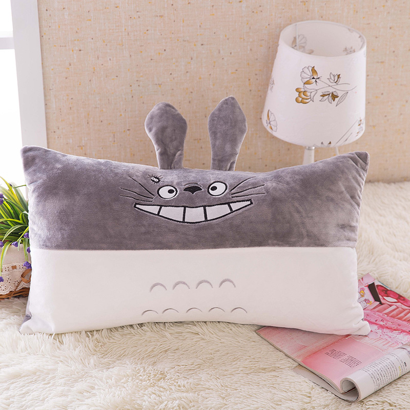 New Long Pillow Cute Cartoon Pillow Plush Toy Creative Wedding Doll Sofa Back Cushion/Seat Cushion Wholesale