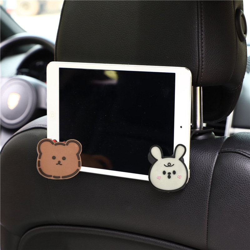 Car Hook Backrest Hook Creative Cartoon Car Hook Multifunctional Hidden Hook Car Interior Design Accessories